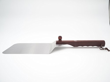 Allgrill Pizzaschaufel aus Edelstahl mit Holzgriff - 3