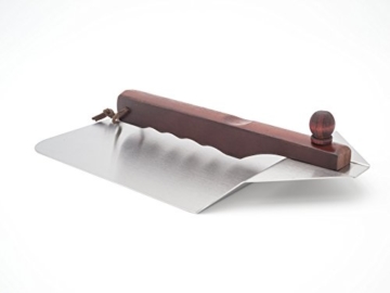Allgrill Pizzaschaufel aus Edelstahl mit Holzgriff - 4