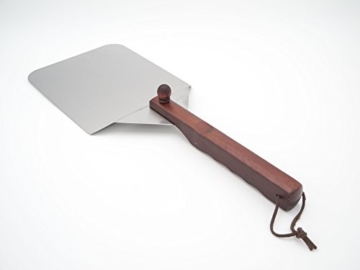 Allgrill Pizzaschaufel aus Edelstahl mit Holzgriff - 8