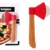 Anik-Shop PIZZAMESSER 21cm in Form Einer Axt Pizzaschneider Pizzaroller Pizza Roller 94 - 3