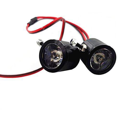 Baslinze 3W Suchscheinwerfer LED Licht für 1/10 Traxxas TRX4 SCX10 D90 RC Truck Crawler Car - 5