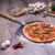 culinario Pizzaschaufel mit Holzgriff, Pizzaheber aus Aluminium, 35,5 x 30,5 cm, Stiellänge: 43 cm - 2