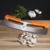 Der Ultimate 35,5 cm Pizzaschneider/Slicer. Scharfe Messerklinge mit Schutzhülle. Einzigartige Design bietet einen geschützteren Griff als bei Wiegemesser. Premium-Edelstahl in bester Qualität - 6