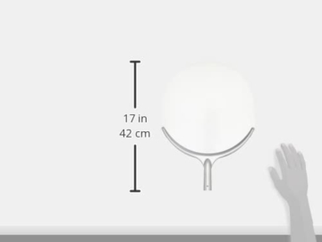 Falci – Spezial-Pizzaschaufel rund (Durchmesser: 30 cm), aus Edelstahl, 249965-30S - 