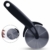 FUKTSYSM Pizzaschneider - New Edelstahl Pizzaschneider, Pizzarad - Pizza Cutter aus Edelstahl Räder und Silikon Griff, Mit Fingerschutz, Unterstützung für die Reinigung der Spülmaschine - 6