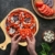 GARCON Pizzaschieber aus Holz für Pizzastein - Original Pizzaschaufel rund 30 cm Durchmesser für Pizza, Brot & Flammkuchen - 8