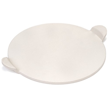 GRÄWE® Pizzastein / Brotbackset für Backofen inkl. Pizzaschieber aus Bambus - 3