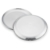 HaWare Pizzablech, Rund Pizzaform 26cm Edelstahl Pizza Backblech 2 Stück für Backofen Backen – Ungiftig＆Gesund, Einfach zu Reinigen＆Spülmaschinenfest - 3
