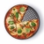 KitchenCraft Antihaft-Pizza-Backblech mit Löchern, edelstahl, grau, 32 x 32 x 1 cm - 2