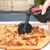 KUONIIY Motorrad Pizzaschneider, Edelstahl Kunststoff Pizzaroller, Pizzarad als schöne Dekor, Ideales Geschenk (21,5 * 8,5 cm, schwarz & rot) - 6