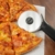 LEMCASE Pizzaschneider - Pizzaroller, Pizzarad - Pizza Cutter aus Edelstahl Räder und Silikon Griff | Schwarz - 6