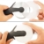 LEMCASE Pizzaschneider - Pizzaroller, Pizzarad - Pizza Cutter aus Edelstahl Räder und Silikon Griff | Schwarz - 7
