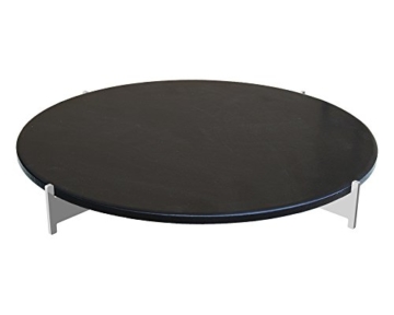 LotusGrill Pizzastein-Set für Serie 435 XL, Schwarz, 45,7 x 45,6 x 6,5 - 1