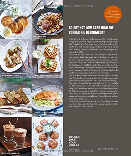Low Carb Kochbuch: Easy. Überraschend. Low Carb. Das große LCHF-Kochbuch Abnehmen mit genialen Rezepten auch für Brot, Brötchen, Pizza, ... Knödel und Püree (Gesund-Kochbücher BJVV) - 2