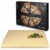 Navaris Pizzastein XXL für Backofen Grill aus Cordierit - Pizza Stein groß für Ofen Brot Backen Flammkuchen Gasgrill Herd Steinplatte eckig 45x35cm - 1