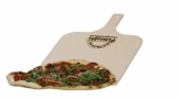 Pimotti Pizzaschaufel/Brotschaufel/Flammkuchenbrett aus naturbelassenem Sperrholz für Pizzastein (1er Set) - 1