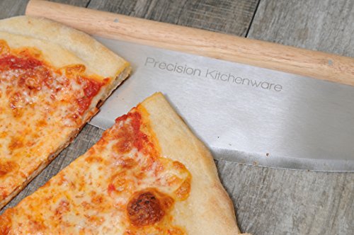 Pizzamesser – Wiegemesser – Pizzaschneider – 35cm – 10 Jahre Garantie! – Precision Kitchenware - 7