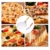 Pizzaschieber Pizzaschaufel Edelstahl + Pizzaheber mit Holzgriff zum Backen Hausgemachte Pizza und Brot Kuchen & Kekse - 4
