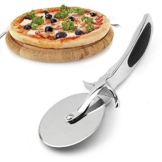 Pizzaschneider Rad, Jmege Küche Edelstahl Pizzaschneider mit rutschfestem Griff - 1