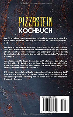 Pizzastein Kochbuch - Die besten und leckersten Pizzastein Rezepte inkl. vegane und vegetarische Pizza Rezepte: Das Pizza Kochbuch mit vielen Varianten für Teig, Soßen, Pestos und Desserts - 2