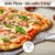 Profi Pizzaschaufel mit extra stabilem Griff aus Eichenholz [66cm] - Hochwertiger Pizzaschieber für perfekt gebackene Pizzen - 5