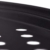 Relaxdays Pizzablech, 2er Set, rund, gelocht, antihaft, Pizza & Flammkuchen, Carbonstahl, Knusperblech, ∅ 32 cm, grau - 4