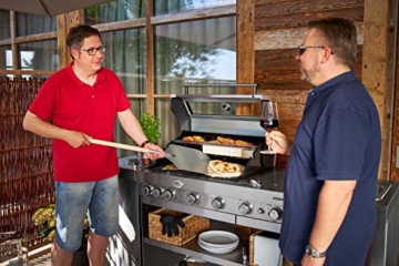 Rösle Pizzaschieber - Schaufel zum Einschieben und Entnehmen von Pizza - Aluminium, Gummibaumholz - 2
