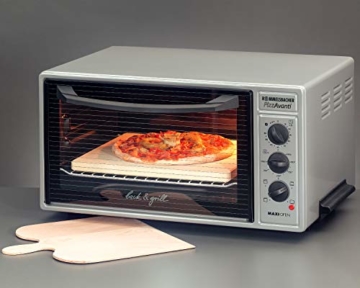 ROMMELSBACHER PS 16 - PIZZA-/BROTBACKSTEIN SET - 35x35 cm - 3