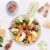 TEAMFAR Pizzablech 4er-Set, Edelstahl Rund Pizzaform Pizza Backblech zum Backen im Ofen, ∅ 26 cm, Gesund & Langlebig, Leicht zu reinigen & Spülmaschinengeeignet - 6