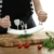 UTHANDO & PASSION 30 cm Wiegemesser/Pizzaschneider - 5 Jahre Garantie - Kraftsparend & Schnell - 7