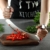 UTHANDO & PASSION 30 cm Wiegemesser/Pizzaschneider - 5 Jahre Garantie - Kraftsparend & Schnell - 8