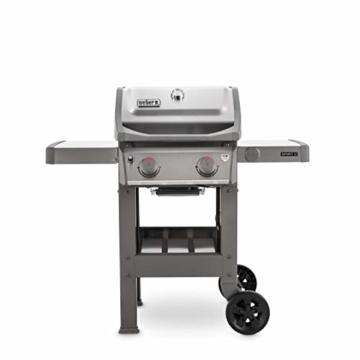 Weber® Spirit II S-210 mit GBS Gasgrill, Edelstahl, GS4 Hochleistungs-Grillsystem, 2 Edelstahlbrenner, 44000179 - 1