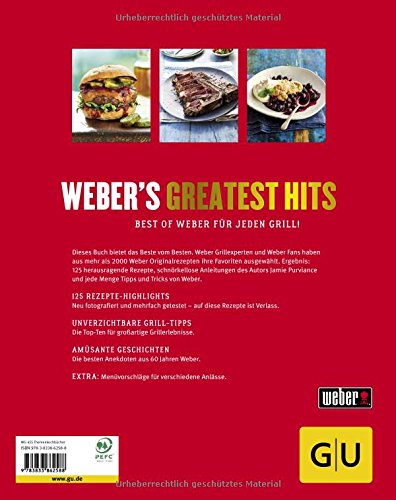 Weber's Greatest Hits: Die besten Rezepte, Storys und Fotos aus 60 Jahren Weber (GU Weber's Grillen) - 2