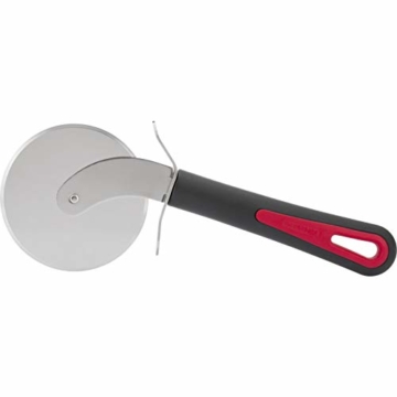 Westmark Pizzarad/Teigrad, Rostfreier Edelstahl, Rad-Durchmesser: 7,6 cm, Gallant, Schwarz/Rot, 29282270 - 2