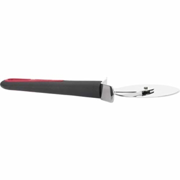 Westmark Pizzarad/Teigrad, Rostfreier Edelstahl, Rad-Durchmesser: 7,6 cm, Gallant, Schwarz/Rot, 29282270 - 7