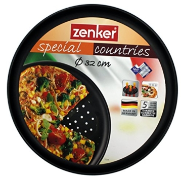 Zenker 7511 Pizzablech rund, perforiert Ø 32 cm, special countries - 2