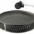 Zenker Pizzaset 3-teilig, Pizzableche & Pizzaschneider, Pizzablech rund (Ø 32 cm) gelocht, inkl. Pizzaschneider und Halter, für Pizza & Flammkuchen - 1
